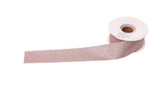 ARPIMEX Weihnachtsdekoratives Band mit Glitter H 4 cm L 20 m Rosa