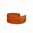 Nastro juta Arpimex arancio 5cm 18mt, texture naturale rustica. Ideale per packaging, bomboniere e allestimenti eco - ean 8018318258459