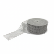 Arpimex Mesh-Band Silber Polyester 50 mm 18 m