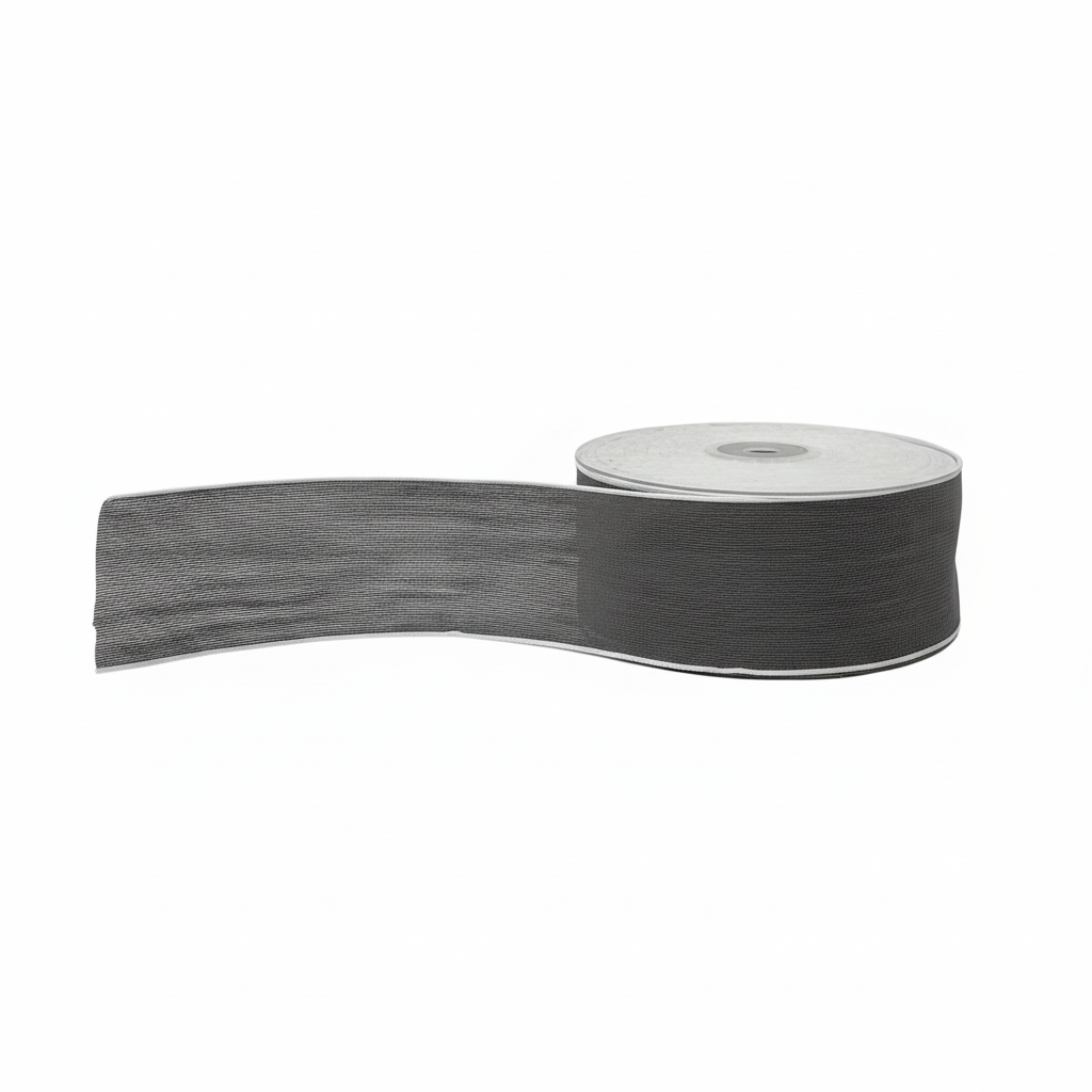 arpimex ar nastro nancy 40 mm 20 mt grigio opaco rifinitura bianca lino viscosa  ean 8018318185243