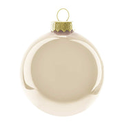 ARPIMEX Sfera Natale Singola D 150 Mm Vetro Beige