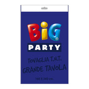 Big Party Tischdecke Vliestoff 160 x 260 cm Blau