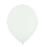 Bigiemme Latexballon 10,5" / 27 cm Weiß 12 Stück