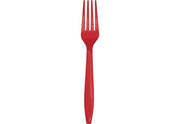 Bigiemme Kunststoffgabel H 18 Cm Rot 24 Stk