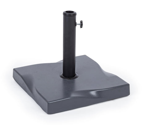 bizzotto bizzotto base ombrellone quadrata salonicco 415 x 415 cm h 37 cm 20 kg antracite ean 8051836270916