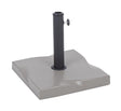 bizzotto bizzotto base ombrellone quadrata salonicco 415 x 415 cm h 37 cm 20 kg caffe ean 8051836270886