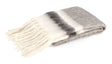 bizzotto bizzotto coperta di natale nayla a righe 130 x 170 cm con frange grigio ean 8051836754058
