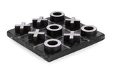 bizzotto bizzotto decorazione di natale tris fortune h 26 cm 15 x 15 cm nero argento ean 8051836595408