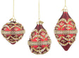 bizzotto bizzotto pendalio di natale beloved vetro rosso ass con brillanti e perle 1 pz ean 8051836743311