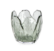 Bizzotto Porta Tealight 1P Harald Natale H 8 Cm D 8,5 Cm Vetro Verde