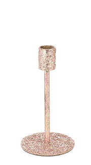 Bizzotto Portacandela di Natale Handley H 16 Cm D 8,5 Cm Metallo Rosa