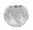 bizzotto bizzotto portacandela di natale vortex vetro grigio d 8 cm argento ean 8051836730229