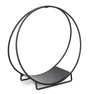bizzotto bizzotto portalegna di natale ronny tondo h 71 cm d 70 cm acciaio nero ean 8051836719002