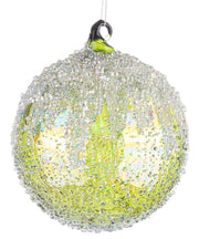 Bizzotto Sfera di Natale Wink D 100 Mm Vetro Verde