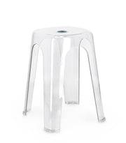 Bizzotto Sgabello Sonny H 46,5 Cm  Bianco Trasparente