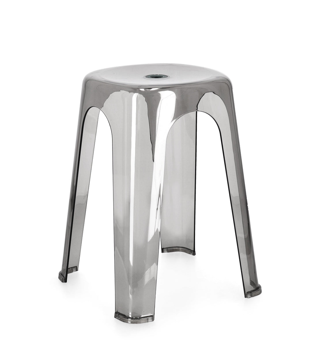 bizzotto bizzotto sgabello sonny h 465 cm grigio trasparente ean 8051836671751