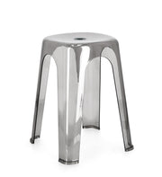 Bizzotto Sgabello Sonny H 46,5 Cm  Grigio Trasparente