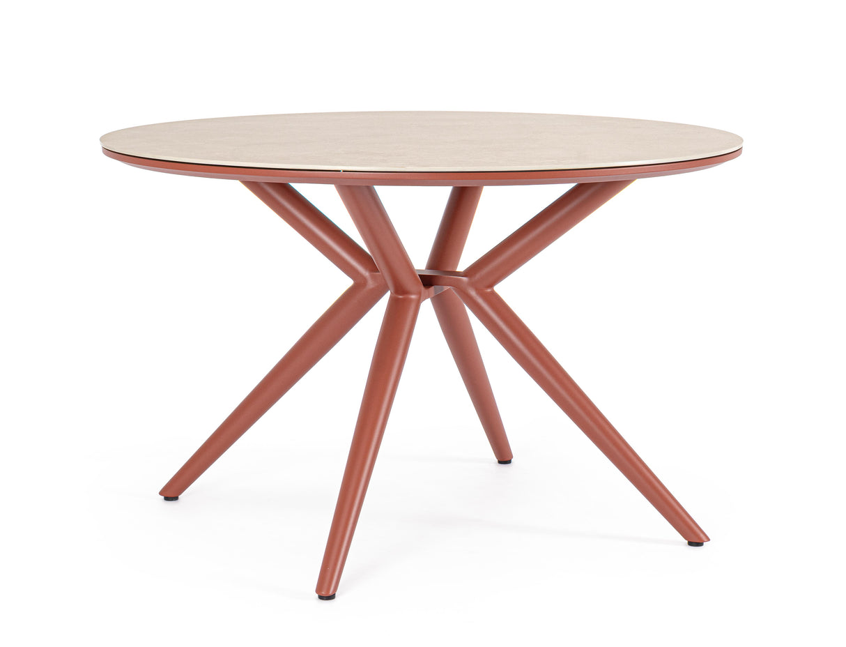 bizzotto bizzotto tavolo cabas d 120 cm h 75 cm rame ean 8051836788848