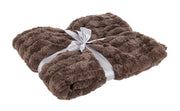 Bizzotto Decke Wolly Weihnachten 150 x 130 cm Braun