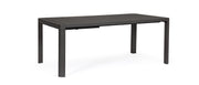 Bizzotto Kiplin Ausziehbarer Tisch Anthrazit Aluminium 180–240 cm