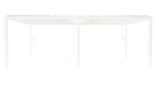 Bizzotto Ocean Pergola Bioklimatisch Weiß Aluminium 360×720 cm