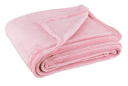 Bizzotto Plaid Penelope Weihnachten 150 x 200 cm Rosa