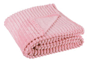 Bizzotto Plaid Rachele Weihnachts 150 x 200 Cm Rose