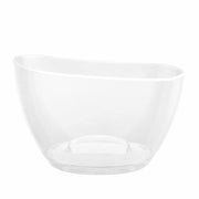 Brevetti WAF Eclisse Bowl Sektschale 15 Lt Reines Acryl Veroglas Clear Weiß