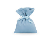 Cupido&Co. Bonbonbeutel Satin 80 x 100 mm Blau 12 Stk.