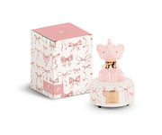 Cupido&Co. Rosa Elefantchen Spieluhr mit Schachtel H 120 mm Ideal für Gastgeschenke