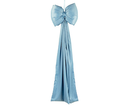 cupidoco cupidoco fiocco in raso azzurro polvere da appendere decorazione elegante 33 x h 130 cm ean 8058196011401