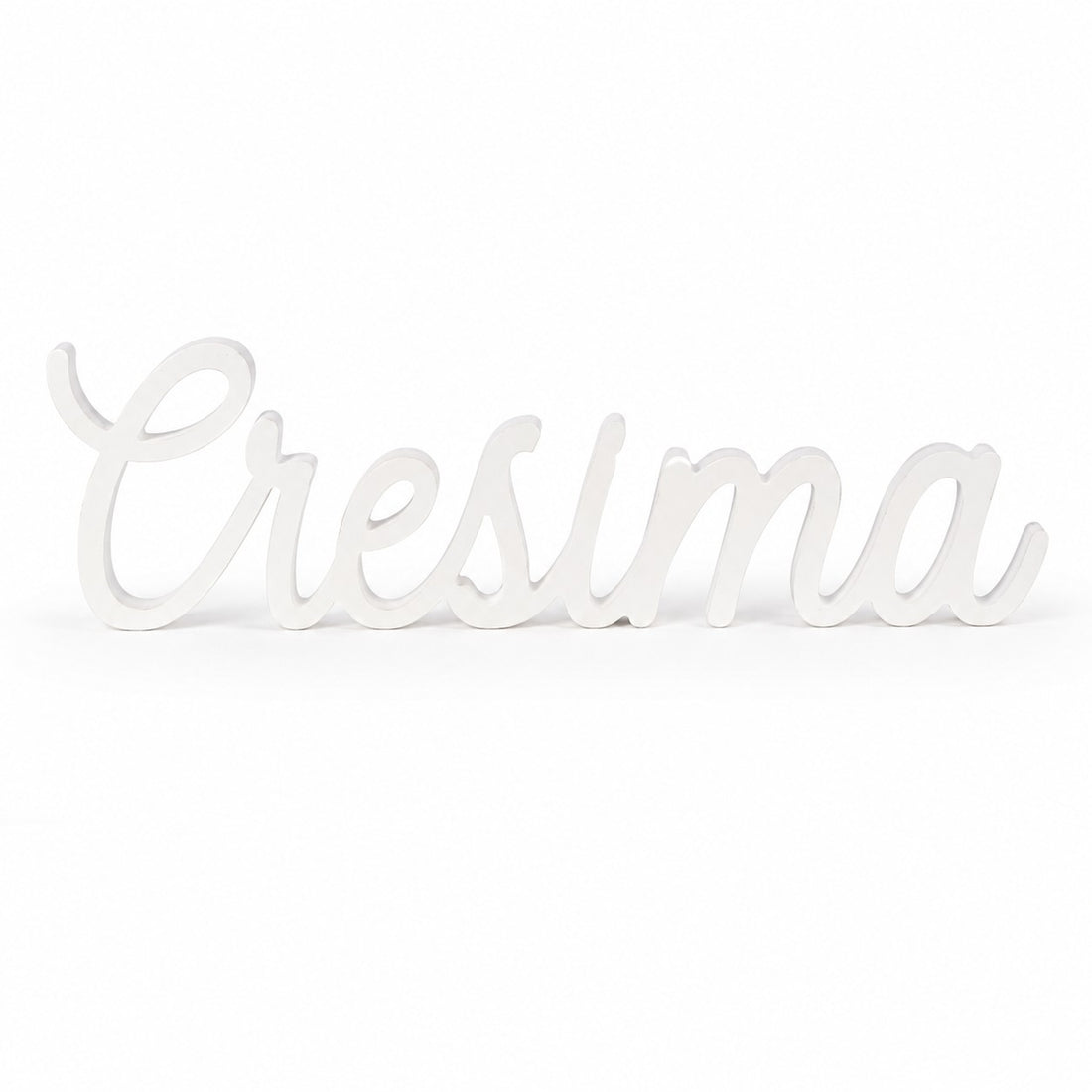 cupidoco cupidoco scritta cresima in legno bianco decorazione per confettate e allestimenti 425 x h 12 cm ean 8007402289578