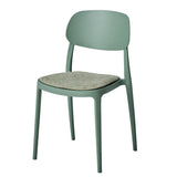 di mo di mo sedia yulia in polipropilene con seduta in tessuto verde salvia 515x42x815 cm ean 8010402523290