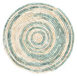 di mo di mo tovaglietta tonda joan 38 cm in mais naturaleverde acqua sottopiatto decorativo tavola ean 8010402519538