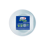 Servi con praticità: scodelle Dopla Reusable in PS trasparente da 300 ml, lavabili 20 volte. Ideali per catering ed eventi. 15 pz