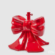 EDG Enzo De Gasperi Basis für Weihnachtsbaum Kiefer Flöckchen H 45 Cm B 43 Cm T 43 Cm Rot