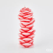 EDG Enzo De Gasperi Kerze Ginger H 22 Cm D 10 Cm Rosa