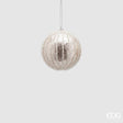 edg enzo de gasperi edg enzo de gasperi addobbo palla sugar righe di natale d 8 cm champagne ean 8059824085375