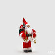 edg enzo de gasperi edg enzo de gasperi babbo natale con campane h 30 cm white red ean 8059824201096