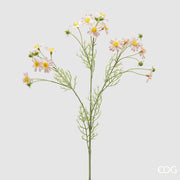 EDG Enzo De Gasperi Kamillenblüte mit Blättern H 70 cm Künstliche Pflanze Rosa