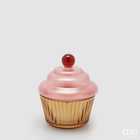 edg enzo de gasperi edg enzo de gasperi candela cupcake natale h 145 cm d 12 cm waterlily moss ean 8059824566867