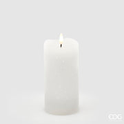 EDG Enzo De Gasperi LED-Kerze Starry mit Sockel H 15 cm D 7,5 cm IP20 Elfenbein