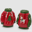 edg enzo de gasperi edg enzo de gasperi contenitore maglione di natale ass h 235 cm l 215 cm l 13 cm green red 1 pz ean 8059824540058
