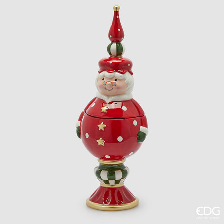 edg enzo de gasperi edg enzo de gasperi contenitore mamma natale h 47 cm d 16 cm white red ean 8059824539496