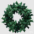 edg enzo de gasperi edg enzo de gasperi corona natalizia con fiocchi 80 cm verde decorazione di natale ean 8059824702388