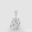 edg enzo de gasperi edg enzo de gasperi decoro portacandela pino natalizio con decori h 22 cm vetro scatola bianco ean 8059824571892