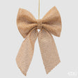 edg enzo de gasperi edg enzo de gasperi fiocco natalizio con diamanti da appendere h20 cm oro decorazione di natale ean 8059824714503