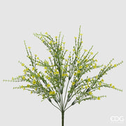 EDG Enzo De Gasperi Ginestra Cespuglio Kunstpflanze H 55 cm Gelb