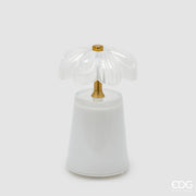 EDG Enzo De Gasperi Tischleuchte Lily H 17,50 cm D 11 cm IP20 Weiß Geschenkbox