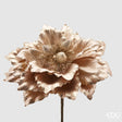 edg enzo de gasperi edg enzo de gasperi magnolia metallizzata glitterata natalizia d 28 cm oro ean 8059824286161